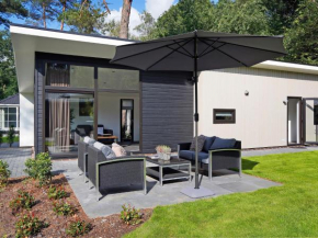 Modern chalet next to the forest
